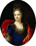 Nicolas de Largilliere Portrait of the Princess of Soubise, daughter of Madame de Ventadour oil on canvas